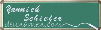Yannick Schiefer Visitenkarte